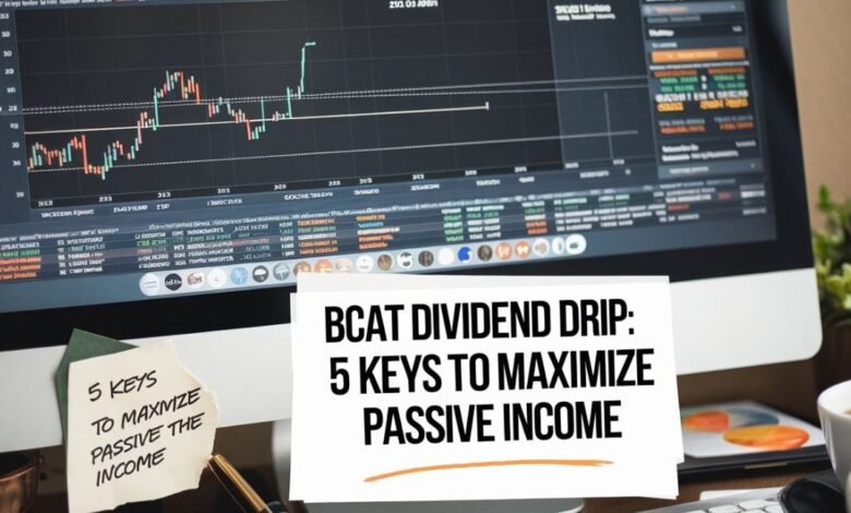 BCAT Dividend DRIP: 5 Keys to Maximize Passive Income