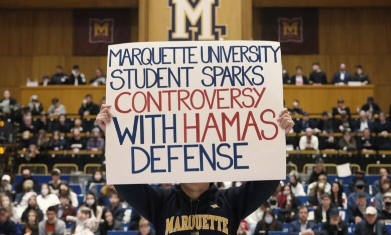 Marquette University Student Sparks Controversy with Hamas Defense